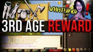 3rd Age Reward From Clue, Finally Gets A Reward OSRS, RuneScape Bug