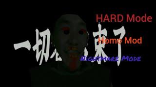 Granny 1.7.9 Homo Mod Hard Mode Nightmare Mode