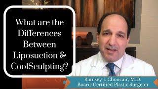 What are the differences between Liposuction and CoolSculpting? |  Ramsey J  Choucair, M.D.