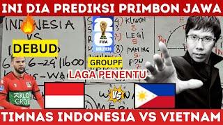 LAGA PENENTU!! INDONESIA VS FILIPINA KUALIFIKASI PIALA DUNIA PREDIKSI ANGKA JITU