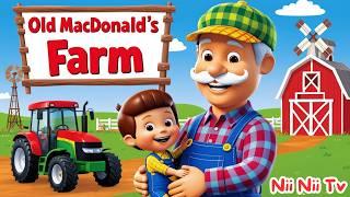 OLD MACDONALD HAD A FARM RHYMES FOR KIDS ।। OLD MACDONALD HAD A FARM POEM FOR BABIES।। ENGLISH RHYME