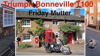 Triumph Bonneville T100 Friday Mutter