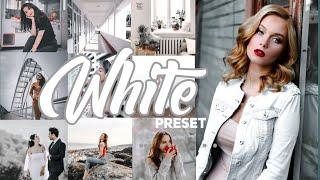 White Tone Presets - Lightroom Mobile Presets Dng | White Skin Glow Preset | ChrisTV Editing