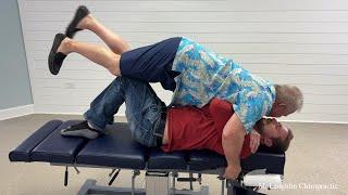 Flying *BACK CRUNCHES* My DAD Cracks My Back!