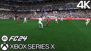 FC24 - Xbox Series X 4K Gameplay - Real Madrid vs. Liverpool