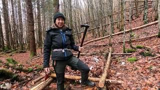 Building a Bushcraft Canopy Bed