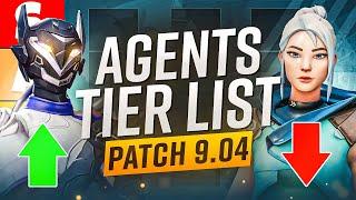 *NEW* Agent Tier List Patch 9.04! - VYSE is BROKEN!!! - Valorant Agent Meta