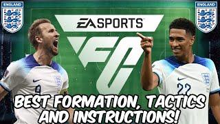 EA FC 24 - BEST ENGLAND Formation, Tactics and Instructions