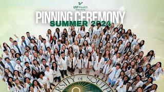 Summer 24 Pinning Ceremony presented by Tampa General Hospital | USF Health College of Nursing