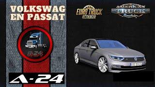 обзор на Мод Volkswagen Passat / Passat Variant v1.40 для ETS 2 и ATS (1.38.x)