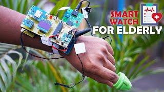 Medical Smart Watch for Elderly With GPS Tracking | Electronics & Biomedical Projects Ideas