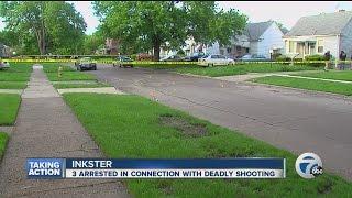 Three people arrested in deadly Inkster shooting