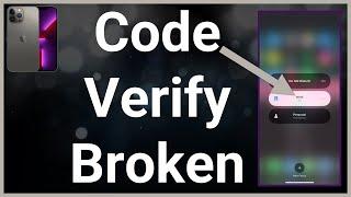 How To Fix iPhone Verification Code