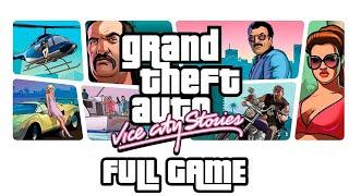 Grand Theft Auto Vice City Stories Gameplay Walkthrough - FULL GAME (No Commentary)