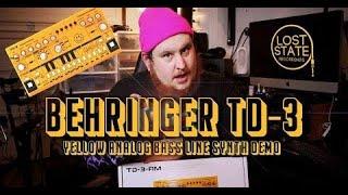 (LSR Product Demo) Behringer TD3 - Yellow Analog Bass Line Synth