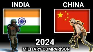 India vs China Military Comparison 2024 | India vs China Military Power 2024 | Defence Analyzer