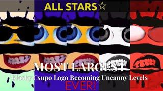 Most Largest Klasky Csupo Logo Becoming Uncanny Levels Ever 1 Hour All Stars Part 1 first 11 minutes