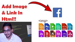 How To Add Facebook Link  in Html Webpage!!