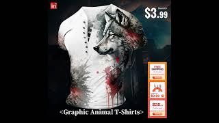 Graphic Animal T-Shirts-MEN-D1-ZLS-F-20230518-9552989S-Environment-24s