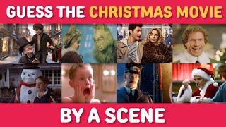 GUESS THE CHRISTMAS MOVIE BY A SCENE  | Christmas Quiz