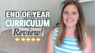 HOMESCHOOL CURRICULUM YEAR END REVIEW! 2022/23 | Gather Round, TGATB, Math-U-See, TT, & more