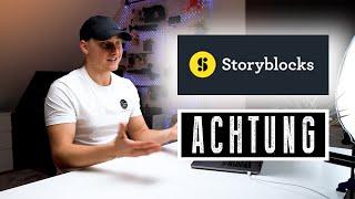 ACHTUNG STORYBLOCKS & YOUTUBE  | Das solltet IHR wissen | Fitchgallery