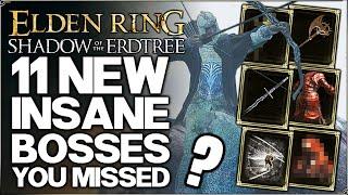 Shadow of the Erdtree - 11 IMPORTANT New Optional Bosses You MISSED - Best Weapon & More Elden Ring!