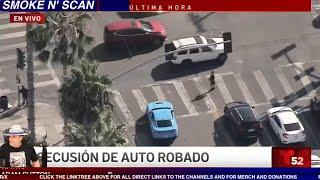 LAPD POLICE CHASE OF STOLEN CAMARO