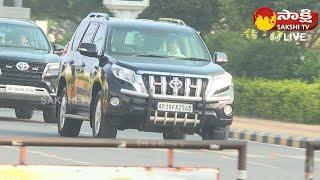 CM YS Jagan Convoy Visuals at AP Assembly | AP Assembly Budget Session 2024 @SakshiTVLIVE