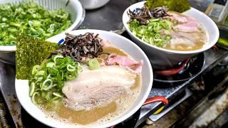 Very big meat! Customers from Hiroshima gather for tonkotsu ramen from 7:30 in the morning!