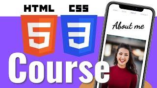 HTML and CSS Course |  Build & Deploy a Complete Responsive Website Tutorial