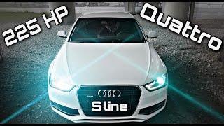 Обзор Audi A4 B8 рестайлинг, 2.0 Тurbo