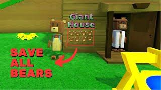 Super Bear Adventure - All Bears in Giant House