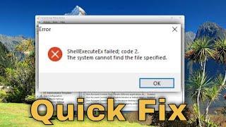 A Referral Was Returned From the Server, ShellExecuteEx Failed Code Error 8235 [Guide]