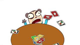 That one kid  Playing Uno with brother (Animation meme)