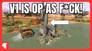 V1 IS OP AS F*CK! - 4vs4 - Wehrmacht - Company of Heroes 3