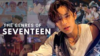 The different genres in seventeen songs️ [SEVENTEEN DISCOGRAPHY ANALYSIS]