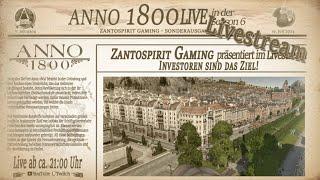 Anno 1800 New Horizons / Investoren sind das Ziel! / Livestream Deutsch!