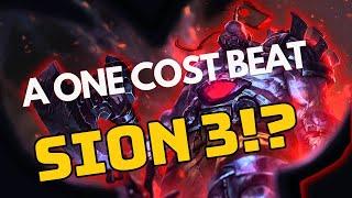 Sion 3 loses to 3 star one cost???? Set 9 TFT