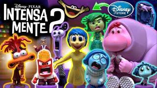 INTENSAMENTE 2 - Set de 9 Figuras de Colección "Deluxe" | Disney Store - TOY SHOTS (2024) PIXAR