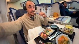 I try ANA BUSINESS CLASS - Direct flight Milan Tokyo