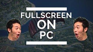 Rules of Survival - How to Play Fullscreen on PC