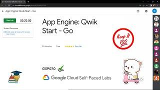 App Engine: Qwik Start - Go || [GSP070] || Solution