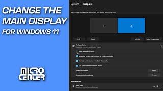 How To Change The Main Display In Windows | Micro Center Tech Support