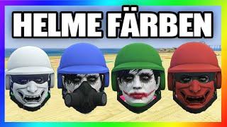 Kugelsichere Helme Färben in GTA Online!