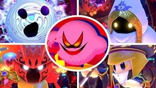 Kirby Star Allies - All Bosses + Secret Final Boss (Soul Melter Difficulty)