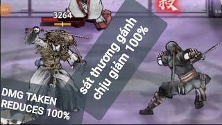 《RONIN THE LAST SAMURAI》DMG REDUCES 100% / GIẢM SÁT THƯƠNG GÁNH CHỊU 100% SẼ NHƯ THẾ NÀO