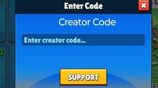 New creator code option | 0.49 update - Stumble Guys