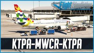 MSFS LIVE | Real World Cayman Airways OPS | iFly 737 MAX8 | VATSIM