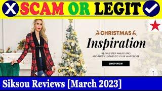 Siksou Reviews (March 2023) - Is This A Legit Website ? Find Out ! | Scam Inspecter